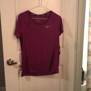 Spandex purple Nike shirt